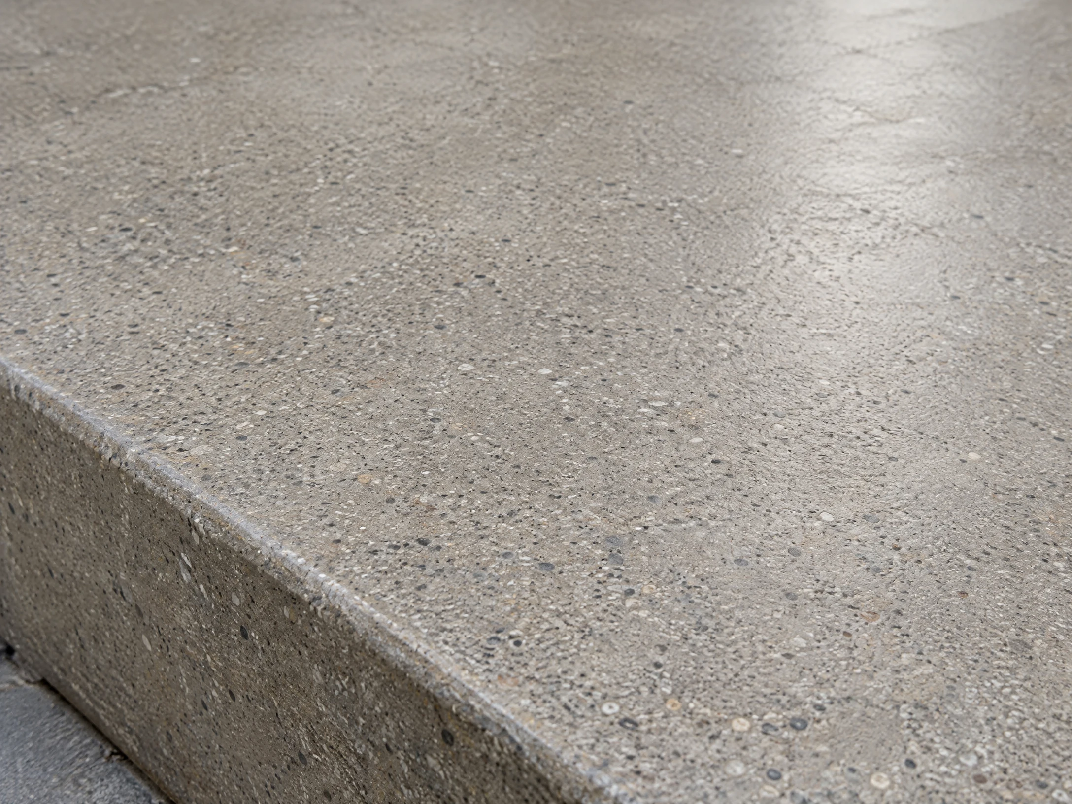 Concrete resurfacing material detail for cost comparison