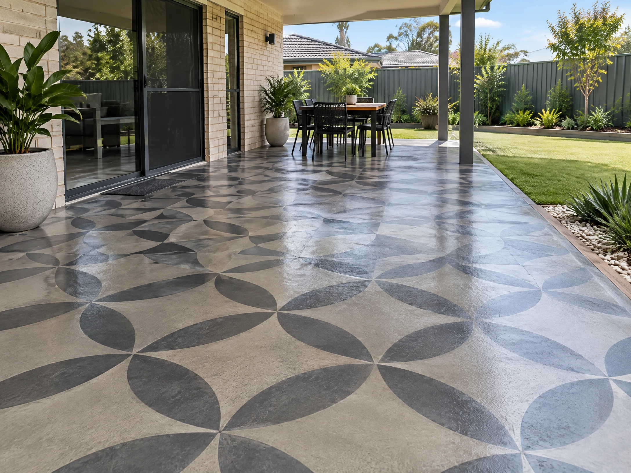 Decorative Concrete Resurfacing concrete resurfacing finish in Panania